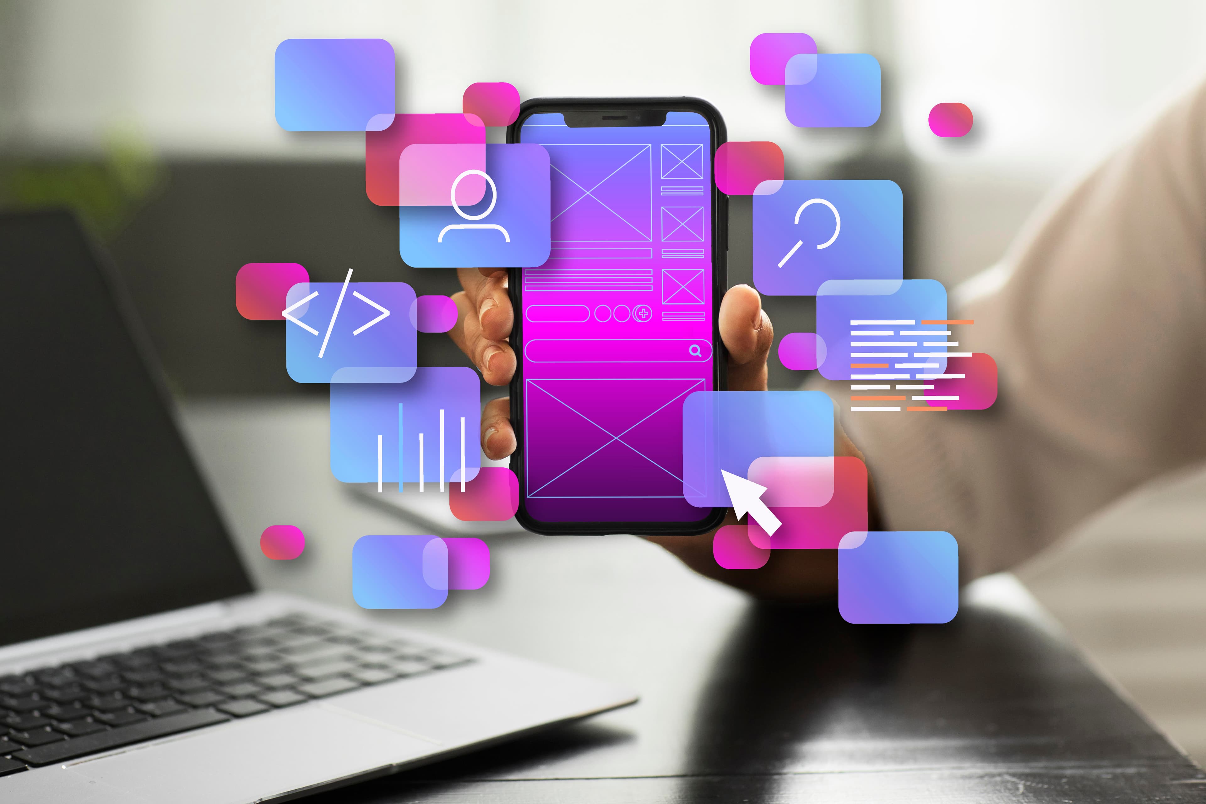 Icon for Mobile App Development